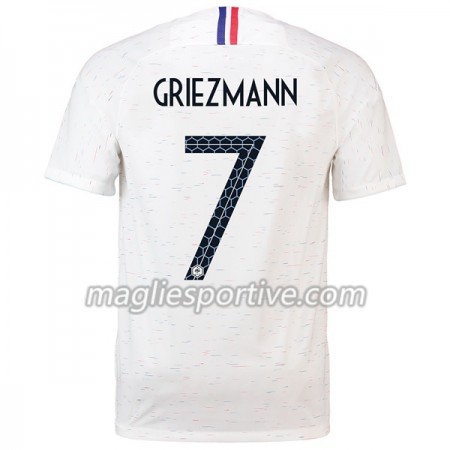 Completo Calcio Francia Griezmann 7 Divisa Trasferta Mondiali 2018